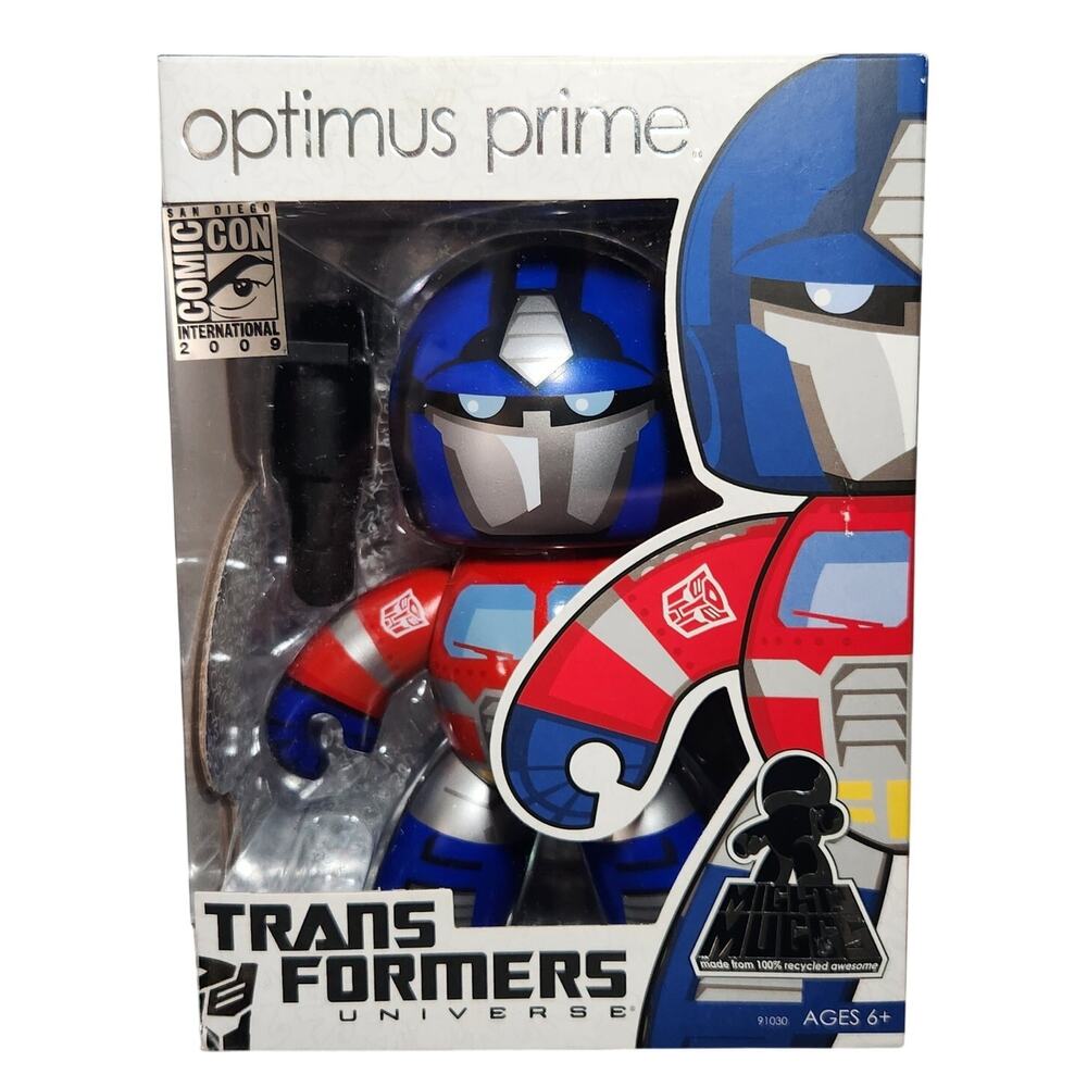 Mighty Muggs SDCC Exclusive 2009 Transformers Universe Optimus Prime New Sealed
